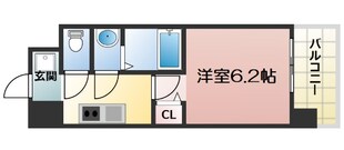 スプランディッド難波Ⅱの物件間取画像